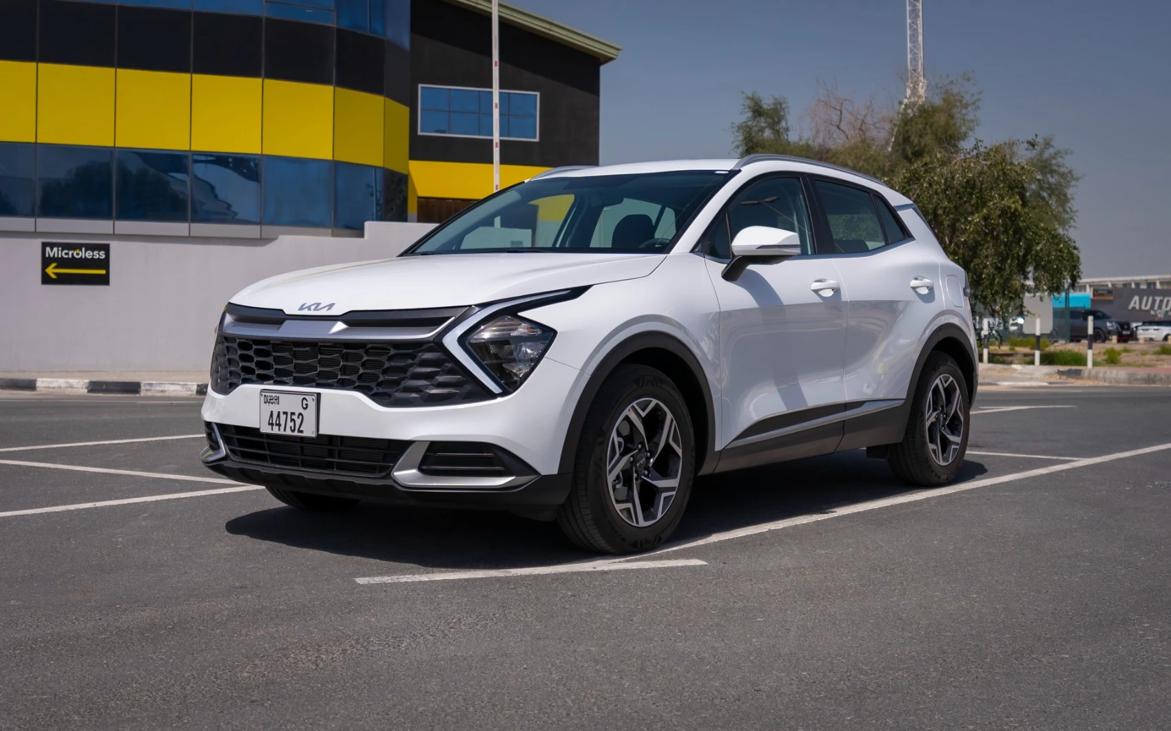  White KIA Sportage Photo 