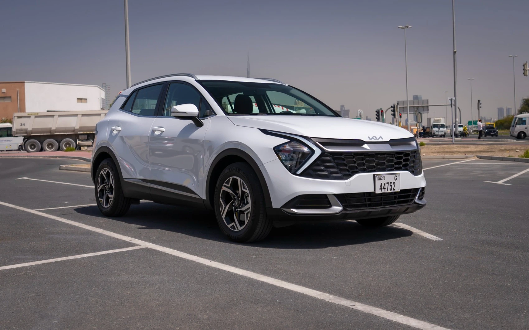  White KIA Sportage Photo 