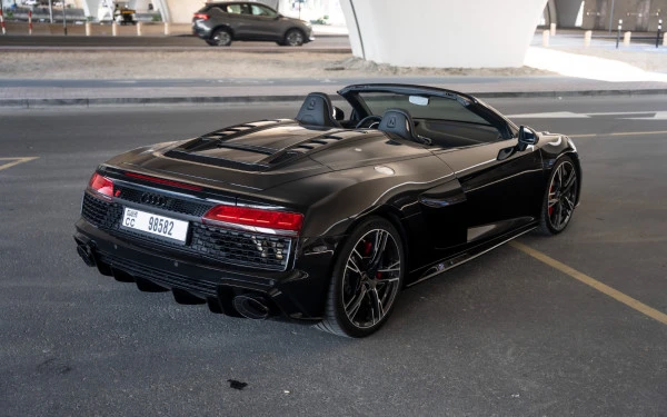  Black Audi R8 Spyder Photo 