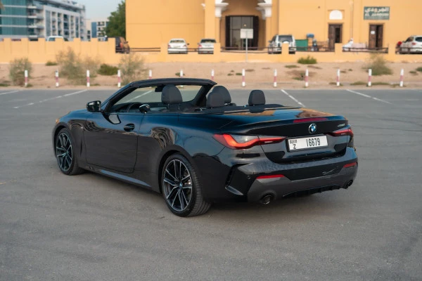  Black BMW 430i cabrio Photo 