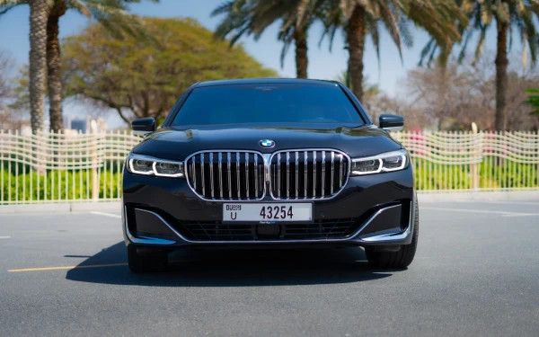  Black BMW 730Li Photo 