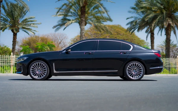  Black BMW 730Li Photo 