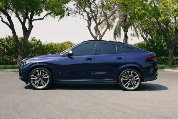  Blue BMW X6 M50 Photo 