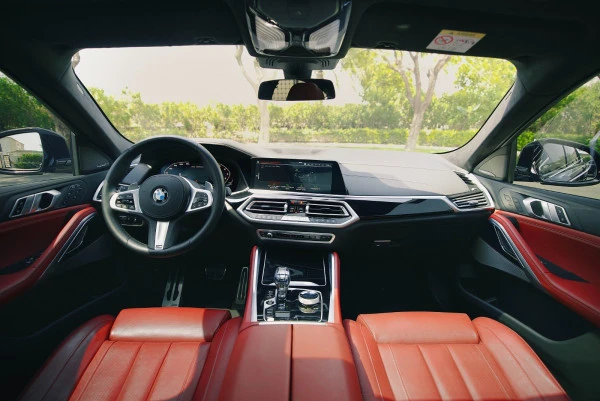  Blue BMW X6 M50 Photo 