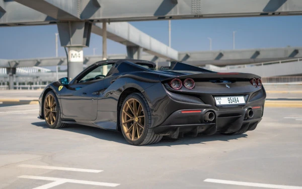 Black Ferrari F8 Tributo Spider Photo 