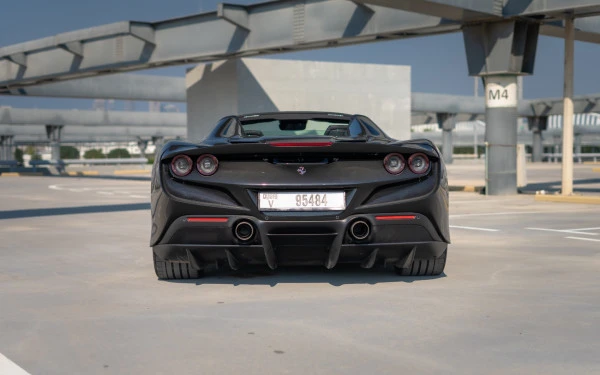  Black Ferrari F8 Tributo Spider Photo 