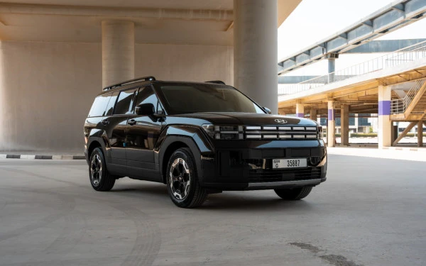  Black Hyundai Santa Fe Photo 