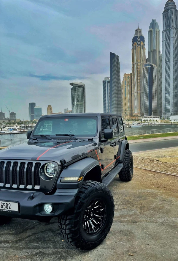 Black Jeep Wrangler Photo 