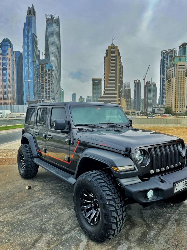  Black Jeep Wrangler Photo 