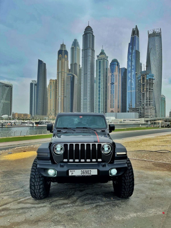  Black Jeep Wrangler Photo 