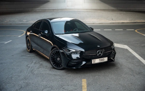  Black Mercedes CLA200 Photo 