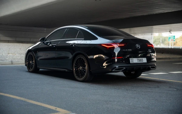  Black Mercedes CLA200 Photo 