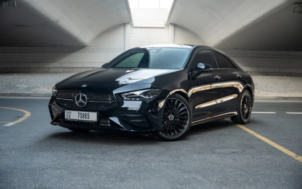 Black Mercedes CLA200 Photo 