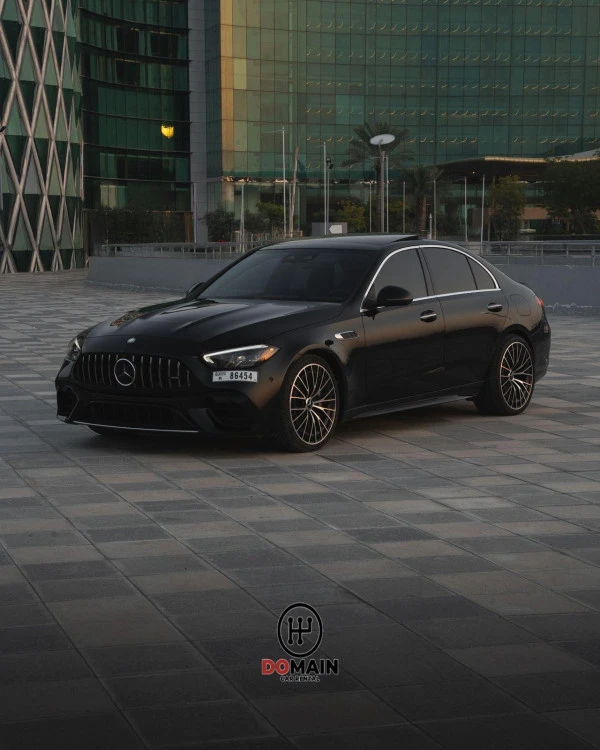  Black Mercedes C63S AMG Photo 