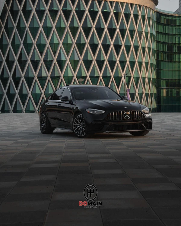  Black Mercedes C63S AMG Photo 