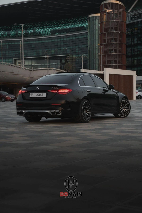  Black Mercedes C63S AMG Photo 