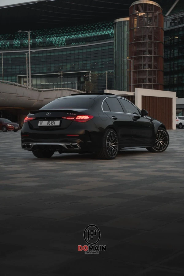  Black Mercedes C63S AMG Photo 