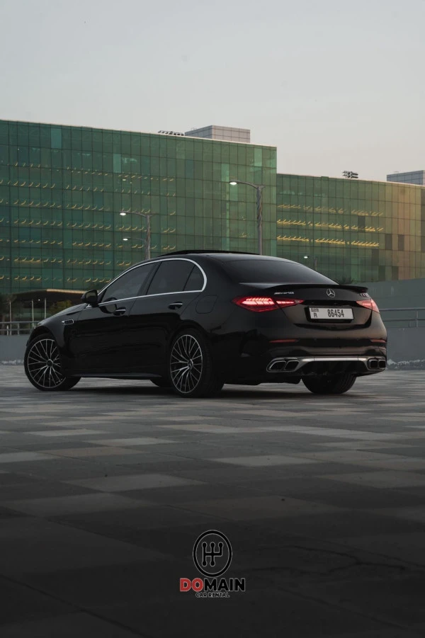  Black Mercedes C63S AMG Photo 