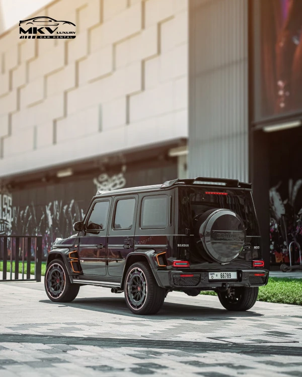  Black Mercedes G63 Brabus Photo 
