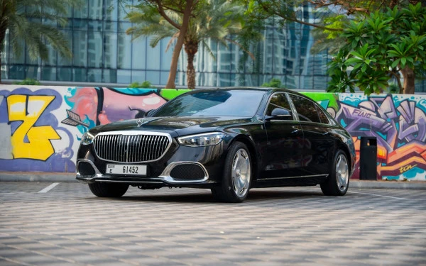  Black Mercedes Maybach S580 Photo 