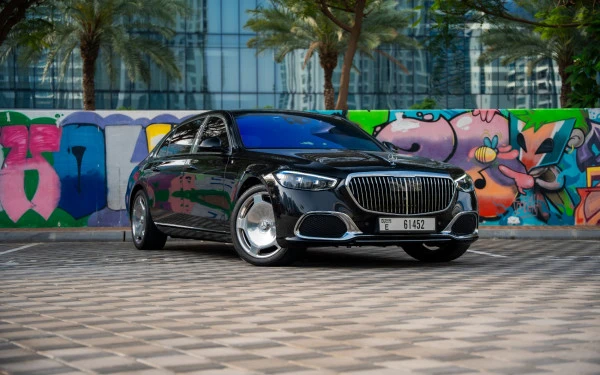  Black Mercedes Maybach S580 Photo 