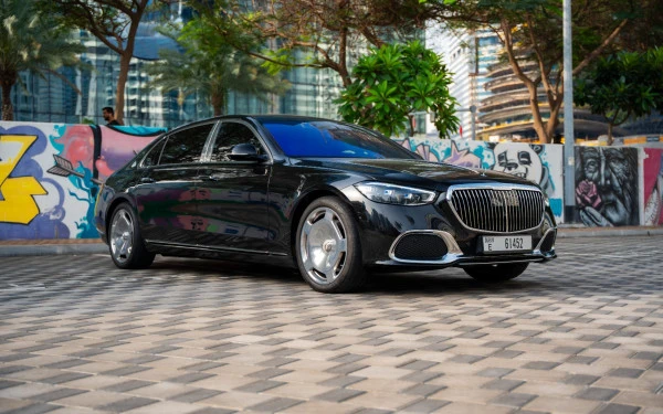 Black Mercedes Maybach S580 Photo 