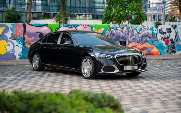  Black Mercedes Maybach S580 Photo 