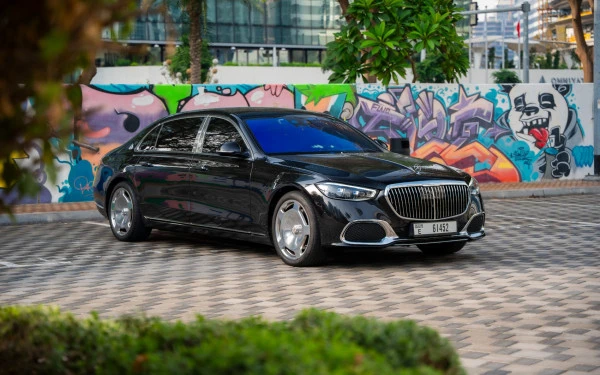  Black Mercedes Maybach S580 Photo 