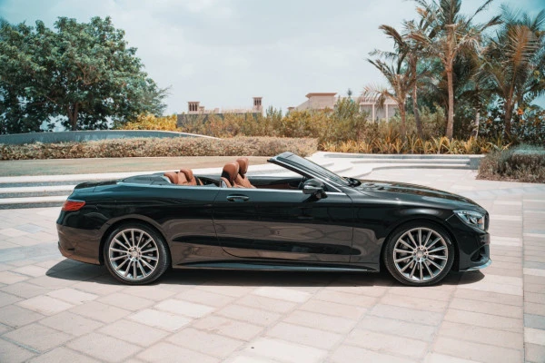  Black Mercedes S 500 Cabrio Photo 