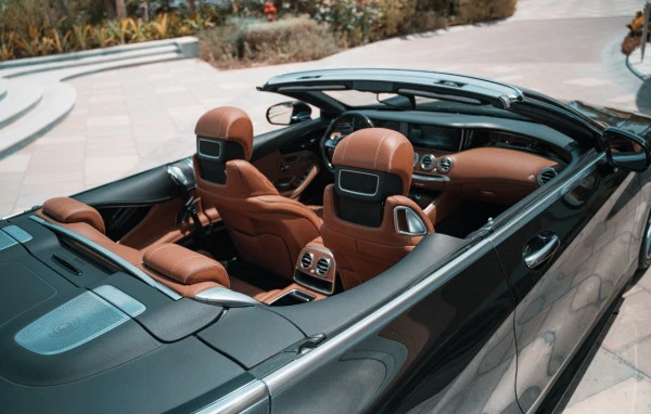 Black Mercedes S 500 Cabrio Photo 