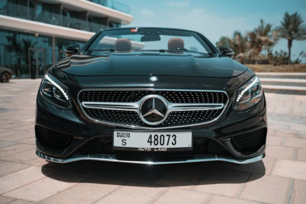  Black Mercedes S 500 Cabrio Photo 
