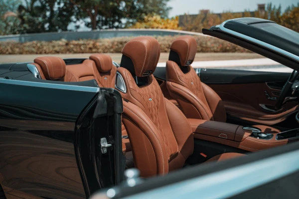  Black Mercedes S 500 Cabrio Photo 
