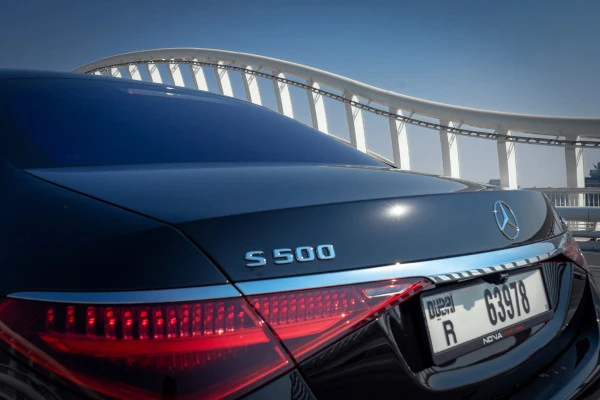  Black Mercedes S500 Photo 