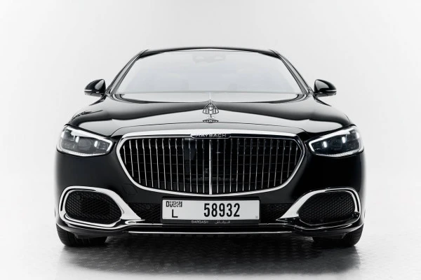 Black Mercedes S550 Maybach Photo 