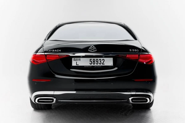  Black Mercedes S550 Maybach Photo 