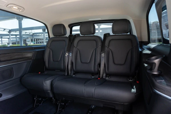  Black Mercedes V300 Avantgarde Extra Long Photo 