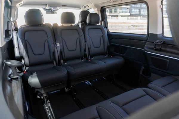  Black Mercedes V300 Avantgarde Extra Long Photo 