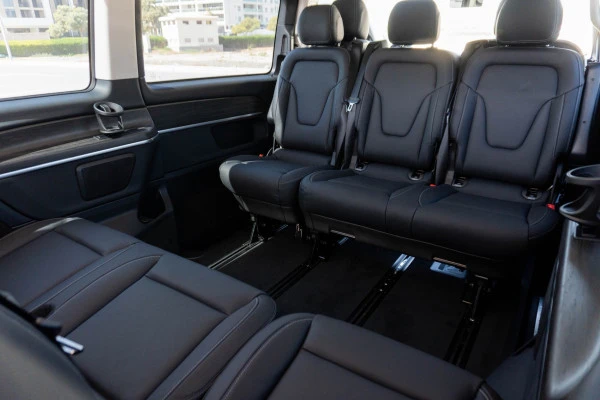  Black Mercedes V300 Avantgarde Extra Long Photo 