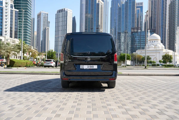  Black Mercedes V300 Avantgarde Extra Long Photo 