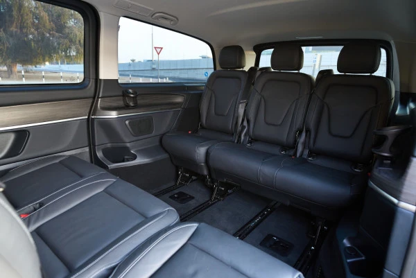  Black Mercedes V300 Avantgarde Extra Long Photo 