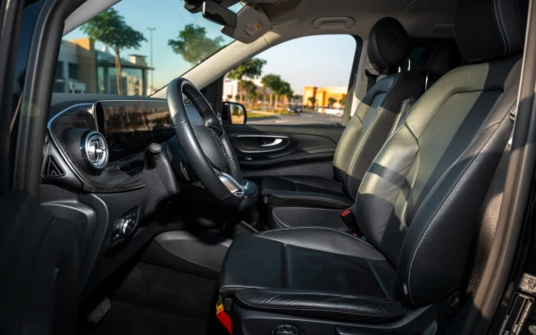  Black Mercedes V300 Avantgarde Extra Long Photo 