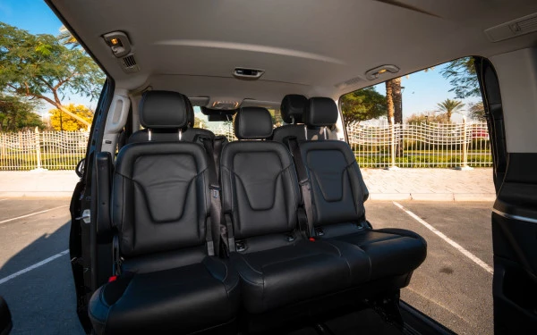  Black Mercedes V300 Avantgarde Extra Long Photo 