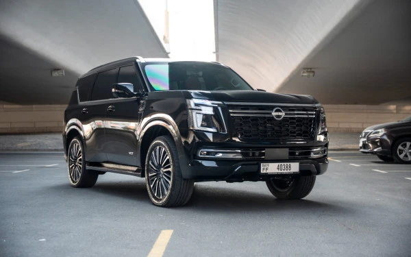  Black Nissan Patrol Platinum LE PLATI Photo 