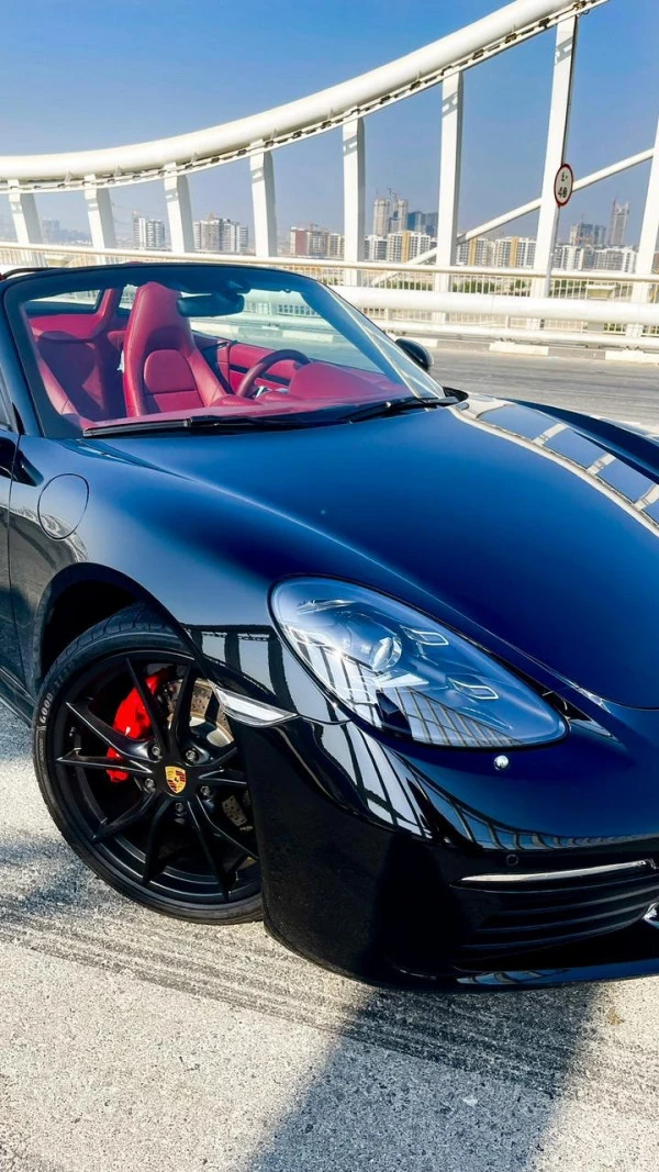  Black Porsche Boxster Photo 