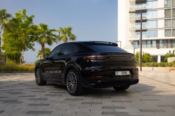  Black Porsche Cayenne coupe S Photo 
