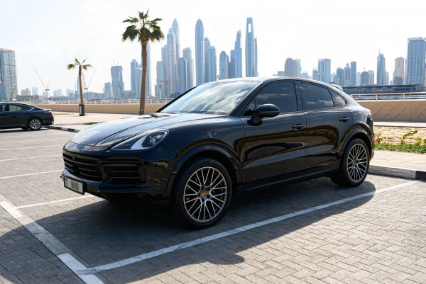  Black Porsche Cayenne coupe Photo 