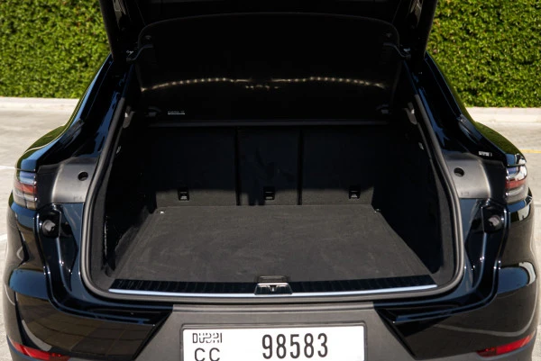  Black Porsche Cayenne coupe Photo 