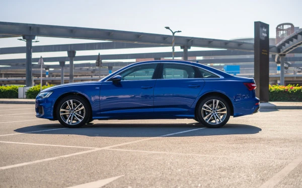  Blue Audi A6 Photo 