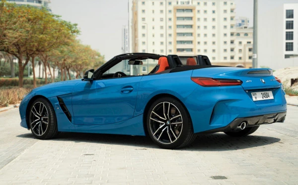  Blue BMW Z4 Photo 