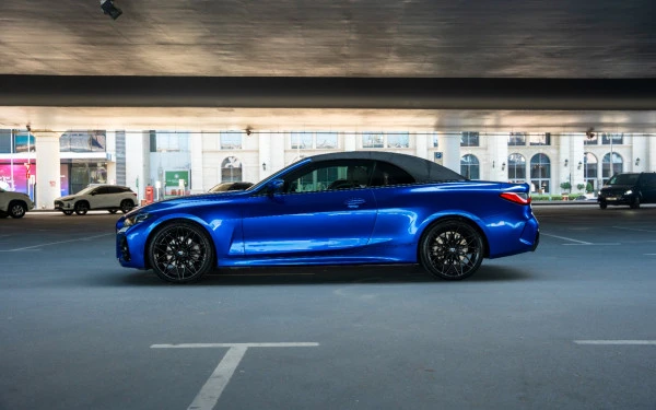  Blue BMW 430i cabrio Photo 